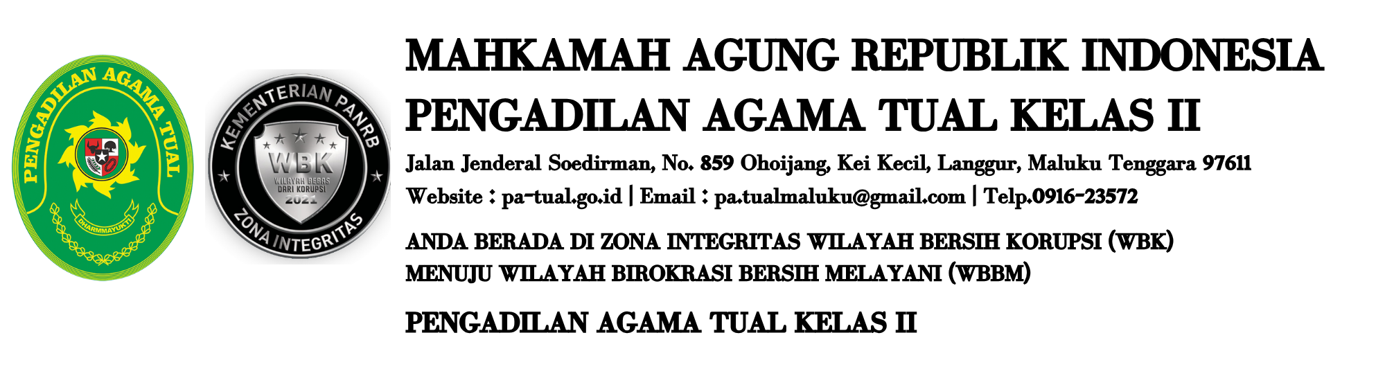 Desain Header Website